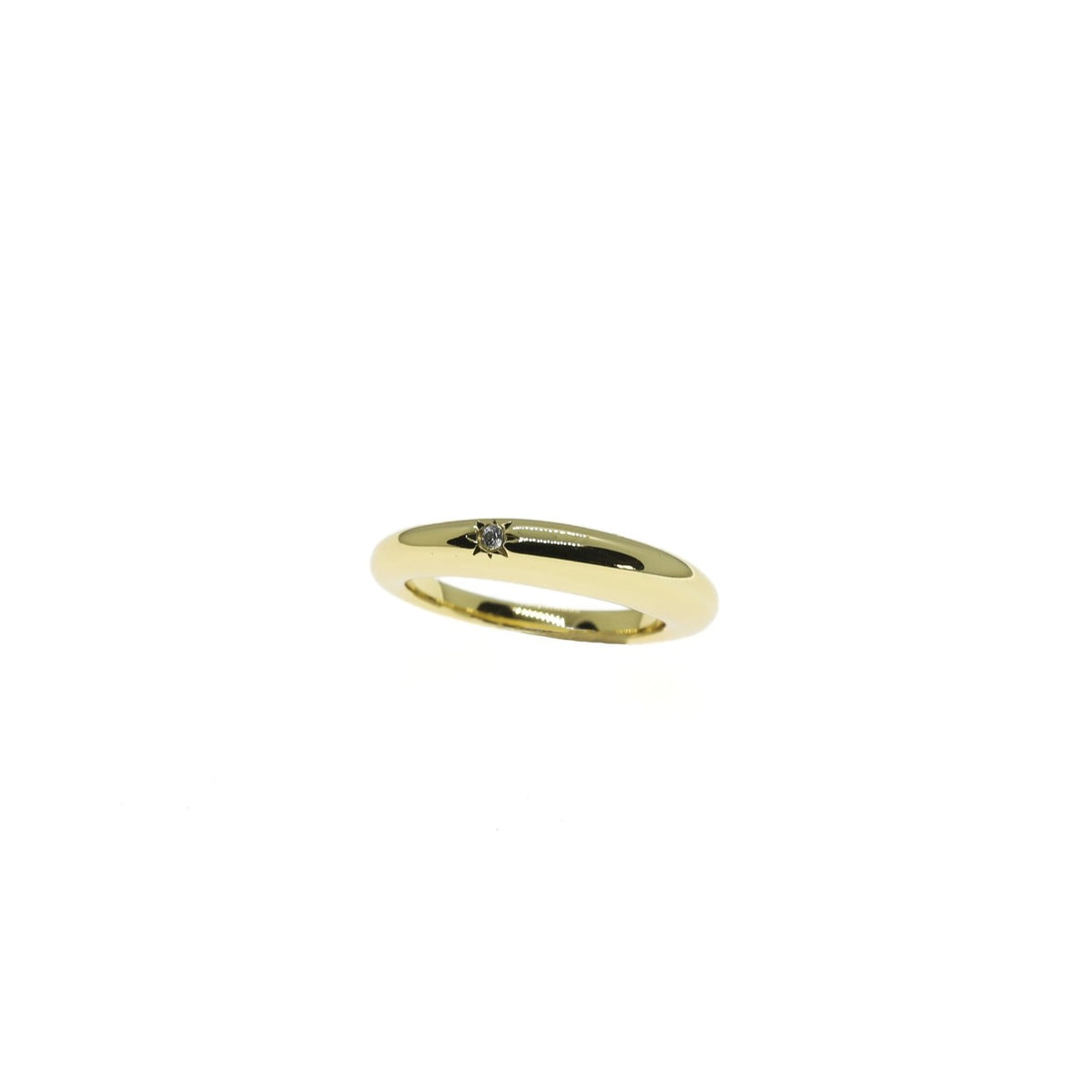 Rachel Floating Star Ring in Gold – Dainty & Yours